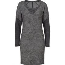 See by Chloé Grey Mélange Wool Blend Kleid